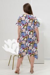 Платье женское 11870 геометрия